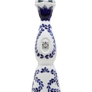 Clase Azul Reposado tequila bottle on white background