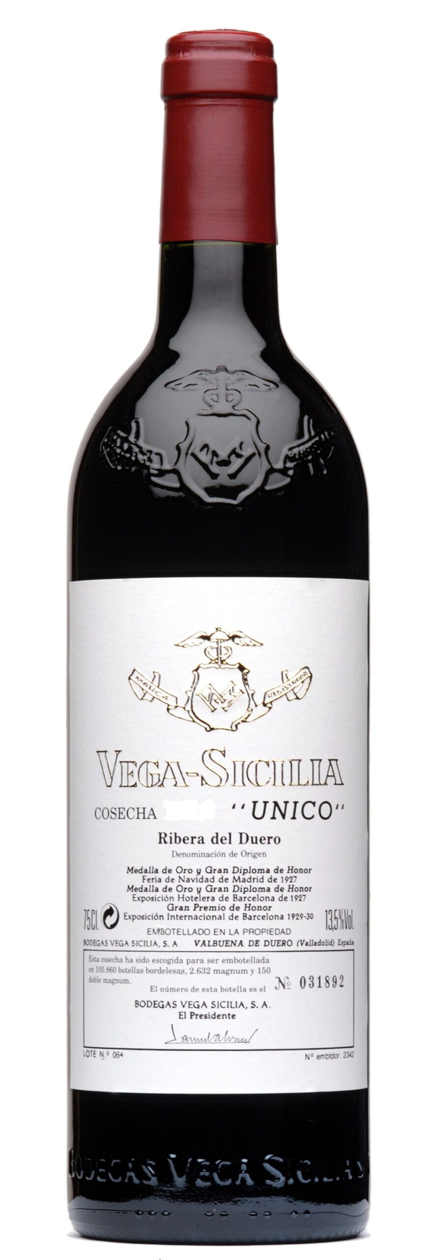 Vega Sicilia Unico 1921